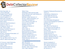 Tablet Screenshot of debtcollectorreview.com